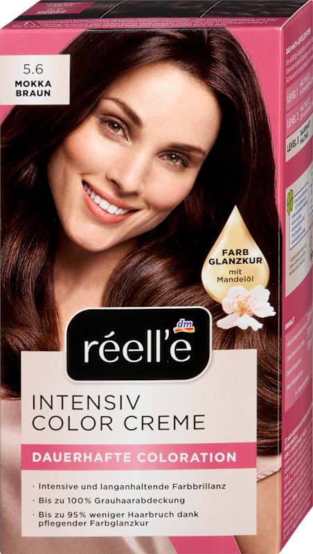 réell‘e Coloration permanente 5.6 Brun moka, 1 pièce