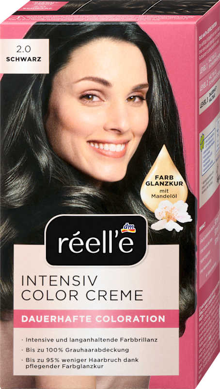 réell‘e Coloration permanente 2.0 Noir, 1 pièce
