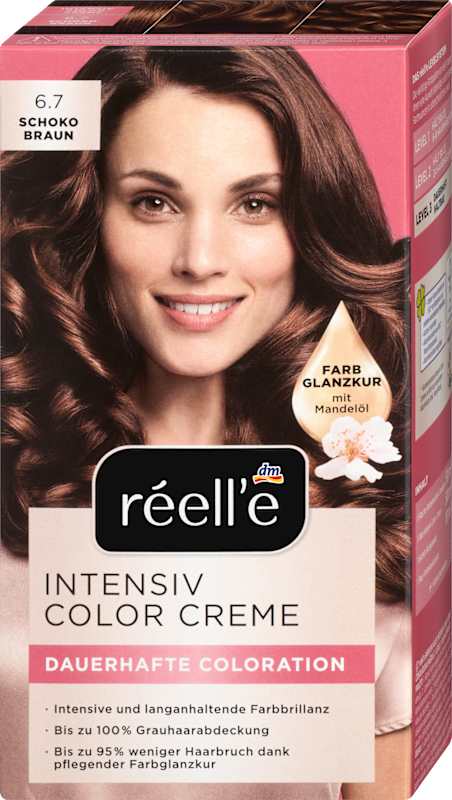 réell‘e Coloration permanente 6.7 Brun chocolat, 1 pièce