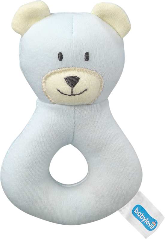 babylove hochet en tissu ours, 1 pièce