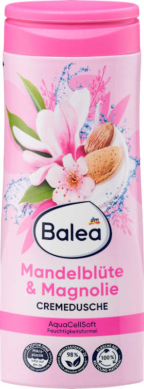 Balea Crème de douche fleur d'amandier & magnolia 300 ml