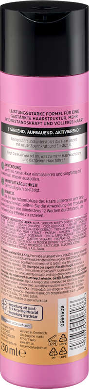 Balea PROFESSIONAL Shampooing croissance + force, 250 ml