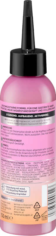 Balea PROFESSIONAL sérum cheveux croissance + force, 150 ml