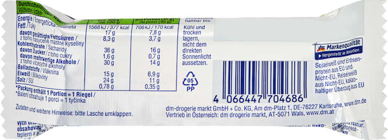 Sportness Barre protéinée 24% caramel salé 45 g