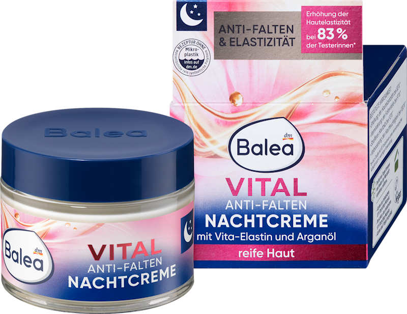 Balea Crème de nuit anti-rides Vital 50 ml