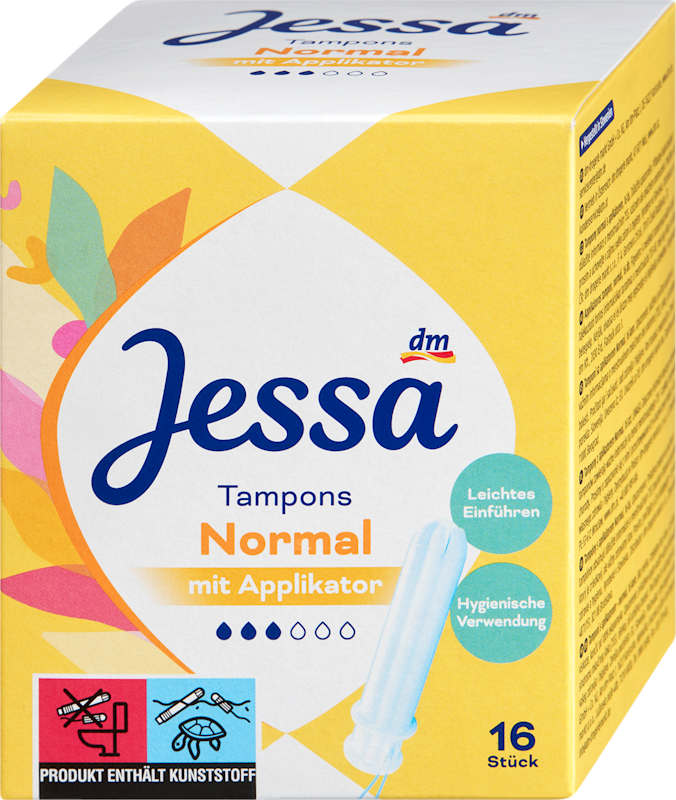 Jessa Tampons Normal avec applicateur 16 pièces