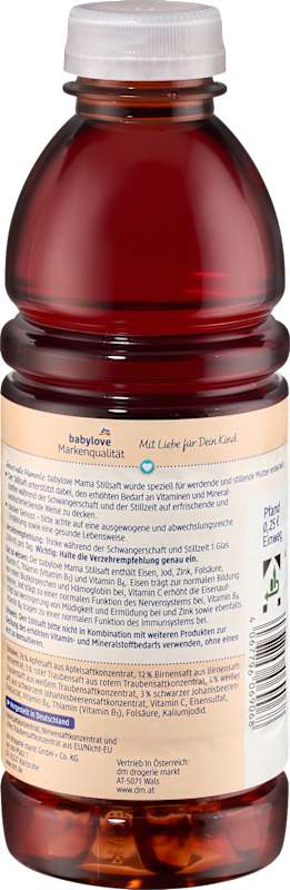 babylove Mama jus allaitement, 700 ml jetable
