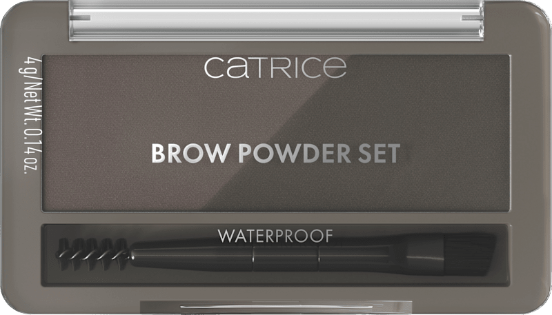 Catrice Poudre à sourcils Set Waterproof 020 Ash Brown, 4 g — produit allemand authentique au Maroc