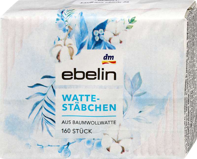 ebelin Coton-tiges recharge, 160 pc