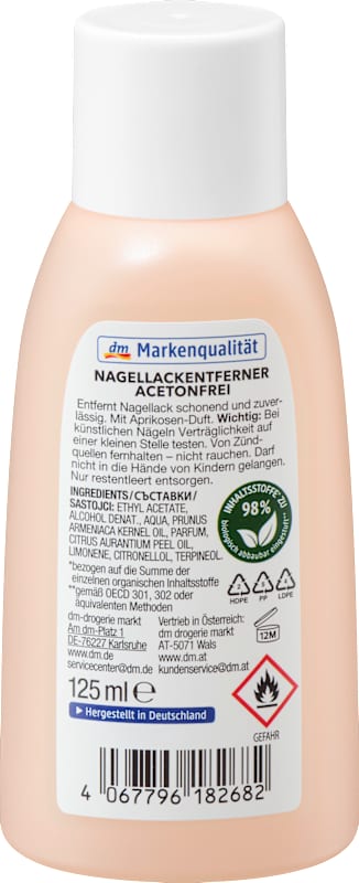 ebelin Dissolvant sans acétone 125 ml