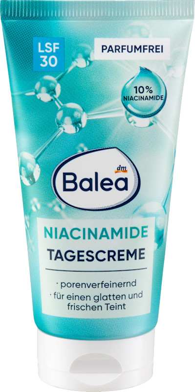 Balea Crème visage Niacinamide LSF 30, 50 ml