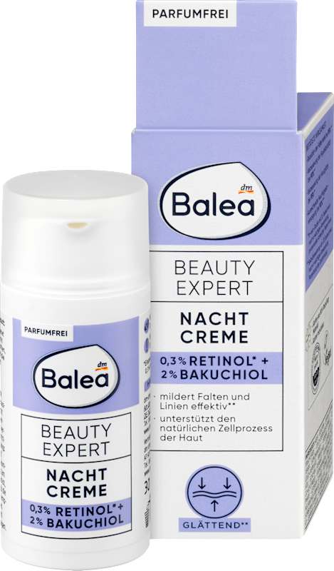 Balea Crème de nuit Beauty Expert 30 ml