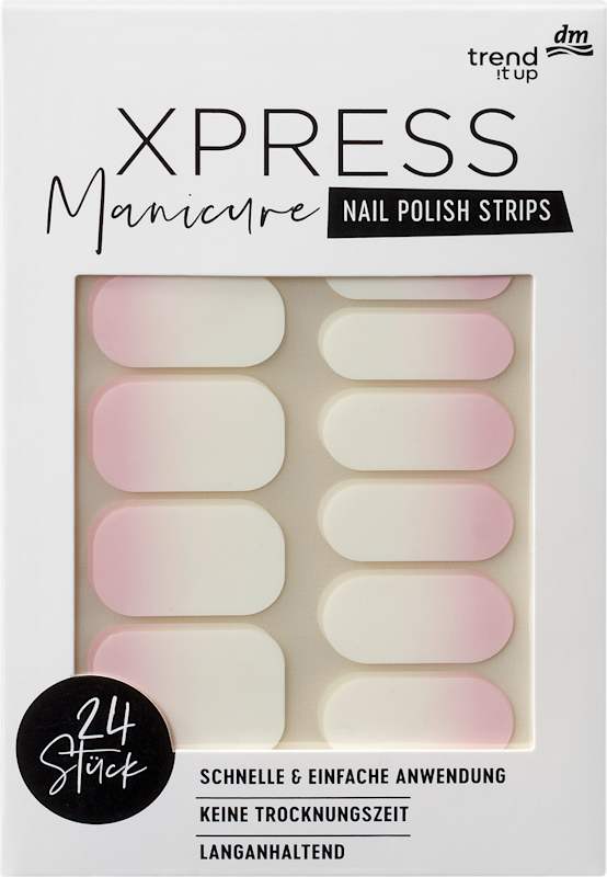 trend !t up stickers ongles XPRESS Manicure 021 Simple Favour 24 pièces