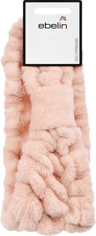ebelin Bandeau Cheveux rose/beige 1 pc