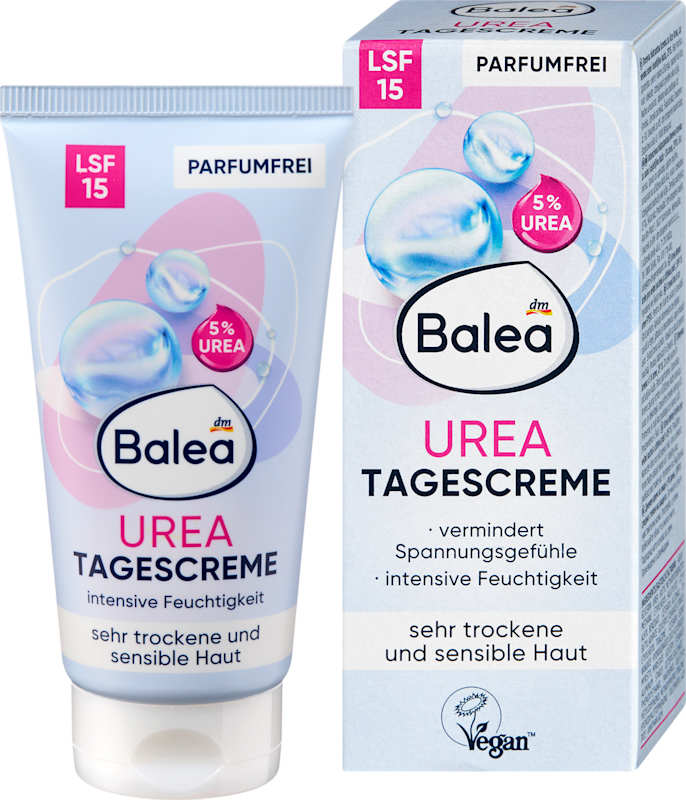 Balea Crème visage Urée SPF 15 50 ml