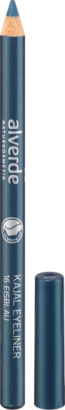 alverde NATURKOSMETIK Crayon yeux Kajal 16 Bleu glacier, 1,1 g