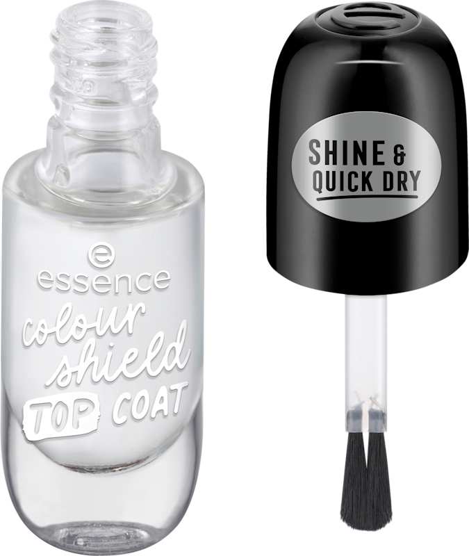 essence Top Coat Colour Shield, 8 ml