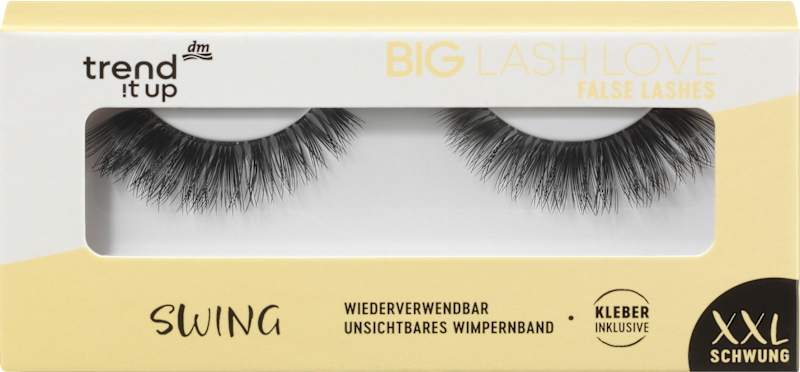 trend !t up faux cils Big Lash Love Swing 1 paire 2 pièces