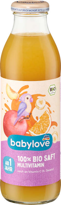 babylove jus multivitamines dès 1 an 500 ml