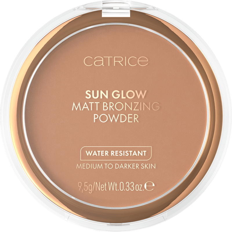 Catrice Poudre bronzante Puder Sun Glow Matt 35 Universal, 9,5 g — produit allemand authentique au Maroc