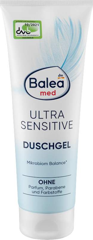 Balea med gel douche ultra sensitive, 250 ml