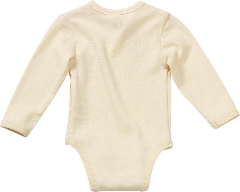 ALANA Body cache-cœur en laine bio et soie naturel, Taille 50/56
