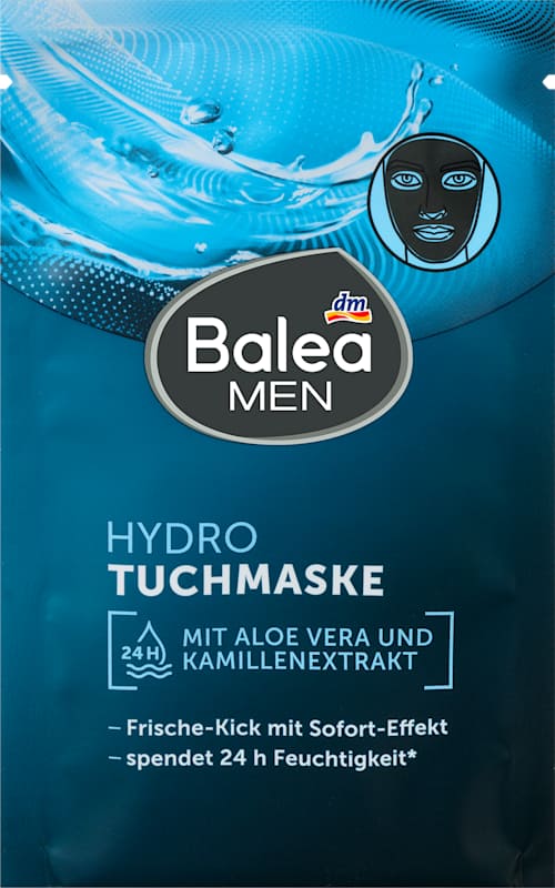 Balea MEN Masque tissu Hydro 1 pièce