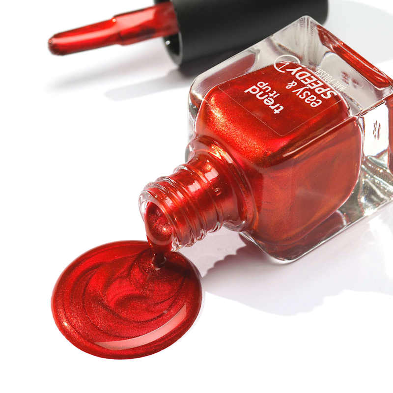 trend !t up Vernis à ongles Easy & Speedy 100 Red, 6 ml