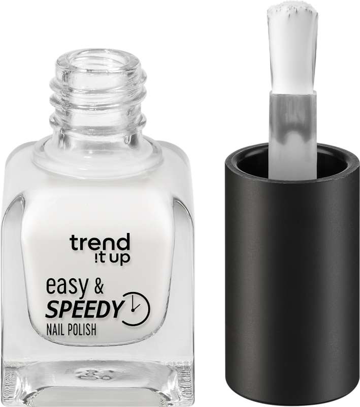 trend !t up vernis à ongles Easy & Speedy 110 White, 6 ml