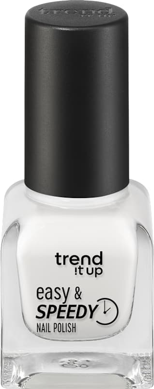 trend !t up vernis à ongles Easy & Speedy 110 White, 6 ml