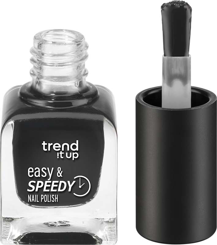 trend !t up Vernis à ongles Easy & Speedy 120 Black 6 ml