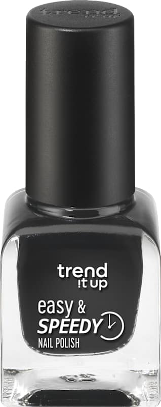 trend !t up Vernis à ongles Easy & Speedy 120 Black 6 ml