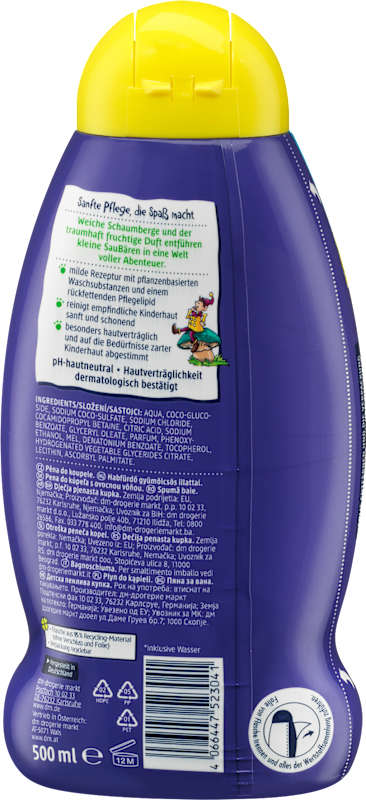 SauBär Bain moussant Monde magique 500 ml