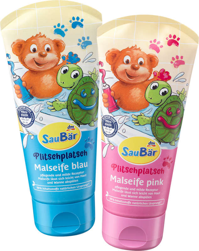 SauBär savon à peindre pour enfants 75 ml