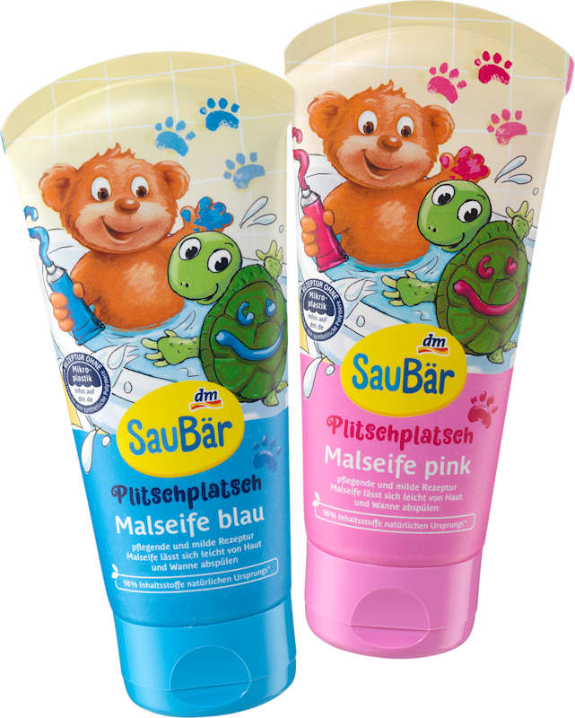 SauBär savon à peindre pour enfants 75 ml