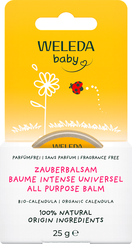 Weleda Baby Zauberbalsam Calendula, 25 g — produit allemand authentique au Maroc