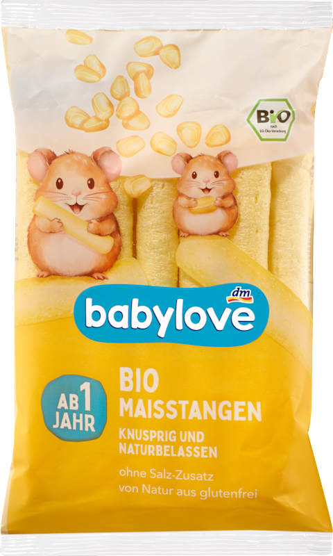 babylove Snack enfant bâtonnets de maïs dès 1 an 30 g