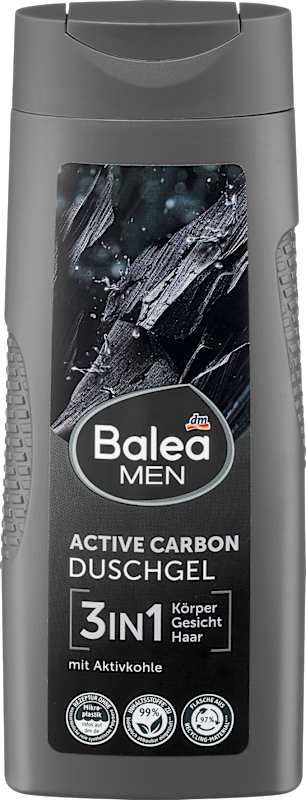 Balea MEN Gel douche Active Carbon 3en1 300 ml