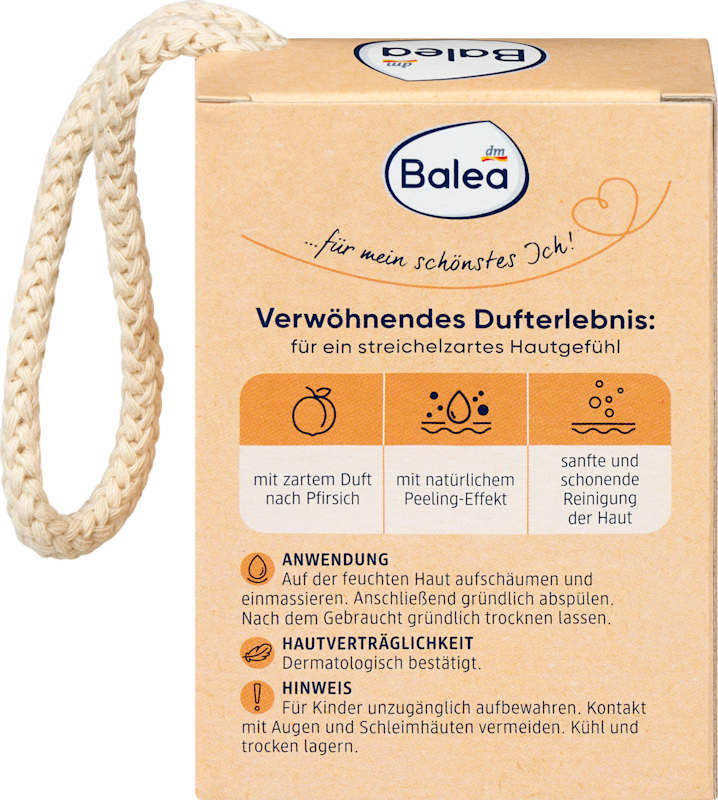 Balea Gommage corps solide pêche 100 g