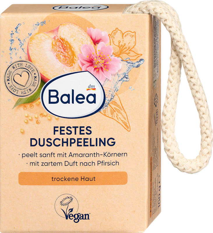 Balea Gommage corps solide pêche 100 g