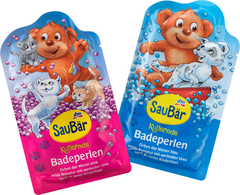 SauBär Perles de bain enfants, 60 g