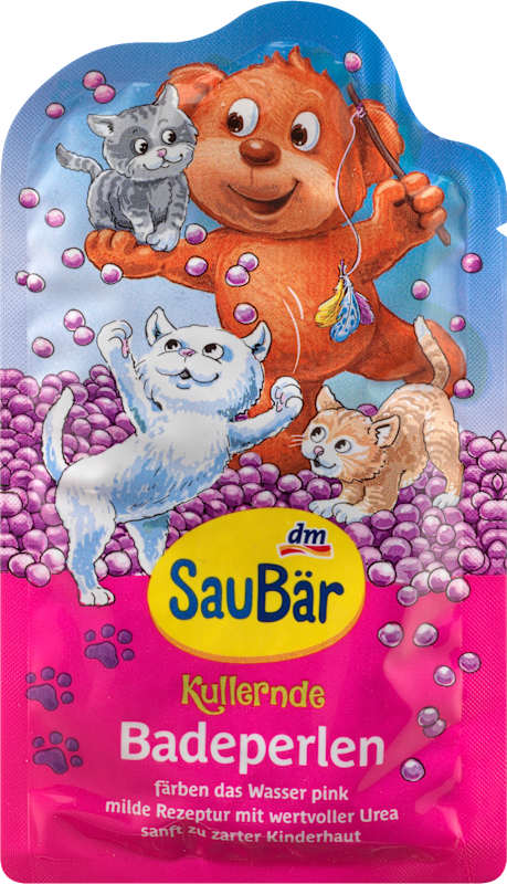 SauBär Perles de bain enfants, 60 g