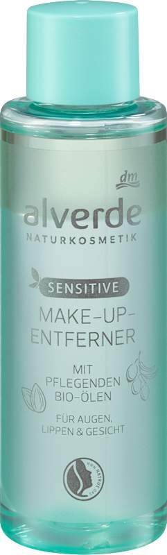alverde démaquillant sensible aux huiles 100 ml