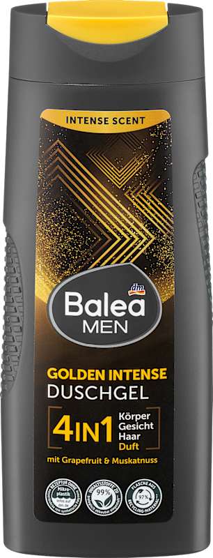 Balea MEN Gel douche Golden Intense 4en1 300 ml