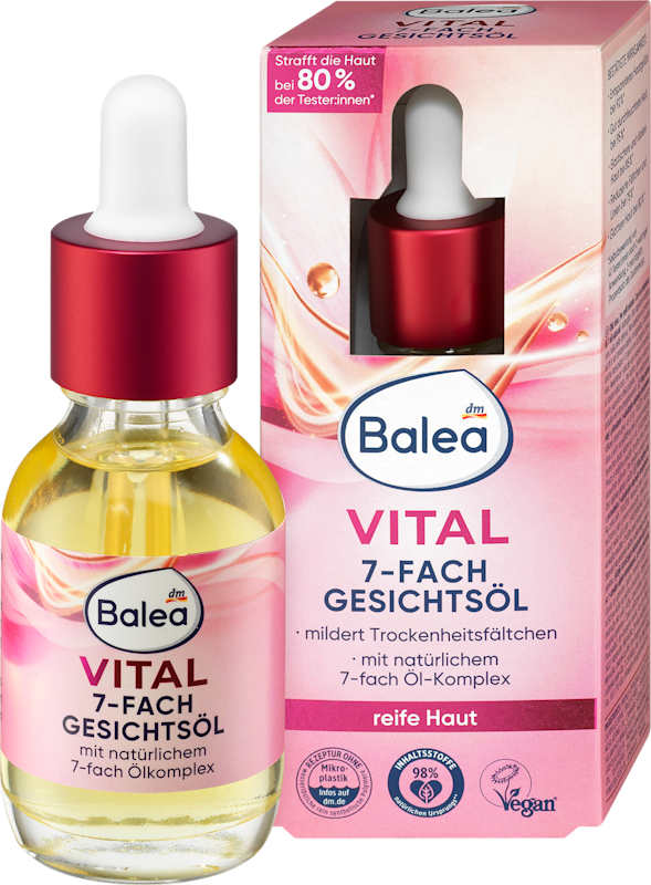 Balea Huile Visage Vital 7en1, 30 ml