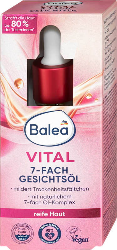 Balea Huile Visage Vital 7en1, 30 ml