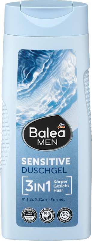 Balea MEN Gel douche Sensitive 3 en 1 300 ml