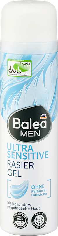 Balea MEN Gel à raser Ultra Sensitive, 200 ml