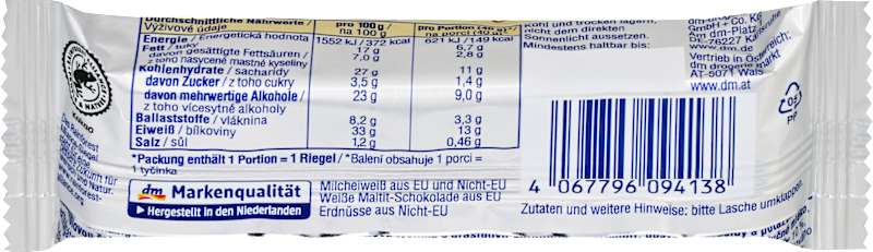 Sportness barre protéinée 33% Peanut Caramel White Edition 40 g