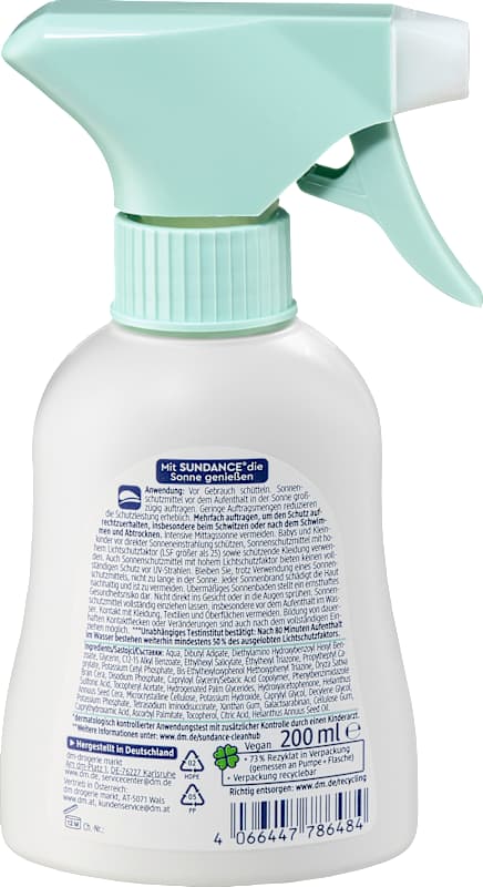 SUNDANCE spray solaire Kids sensitif LSF 50 200 ml